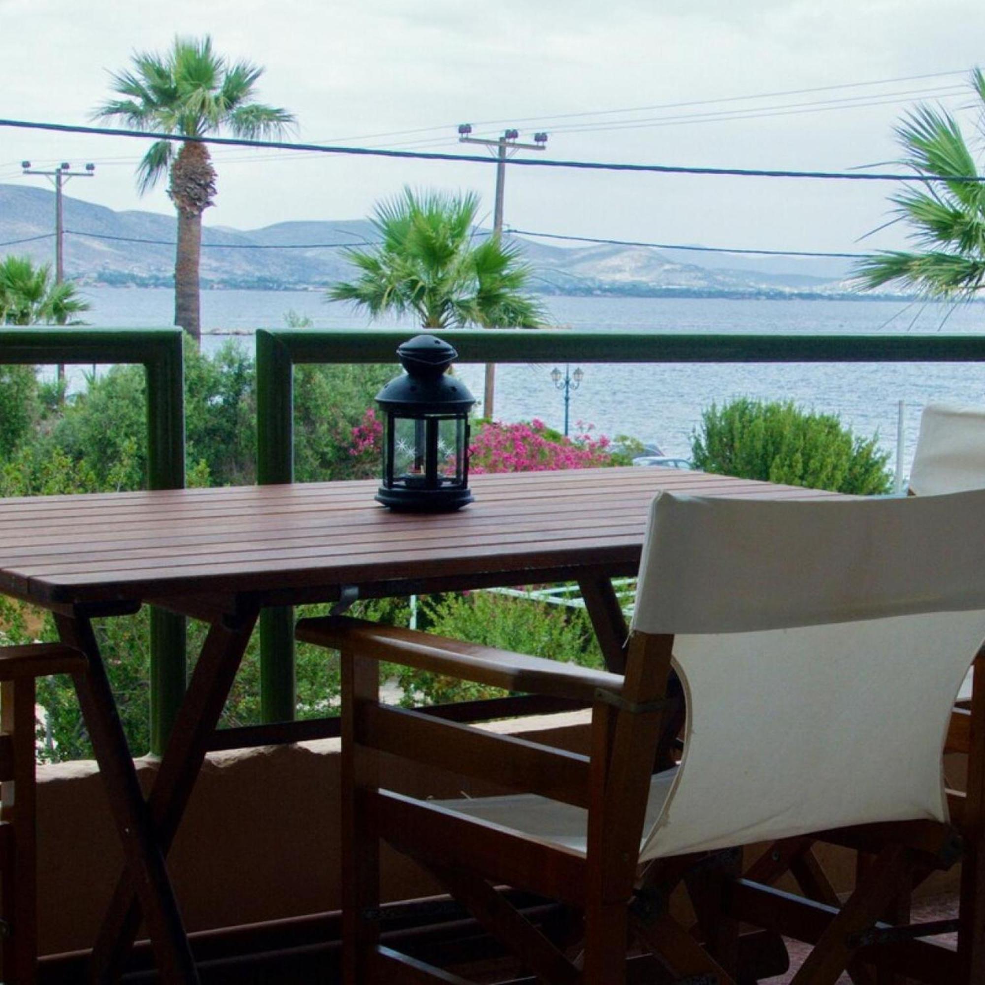 Nea Makri Beach Apartment Bagian luar foto